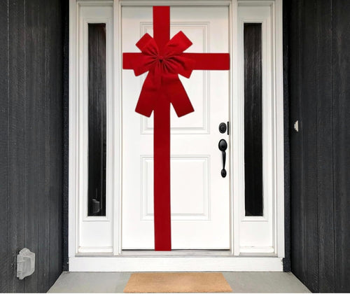 Christmas Door Ribbon
